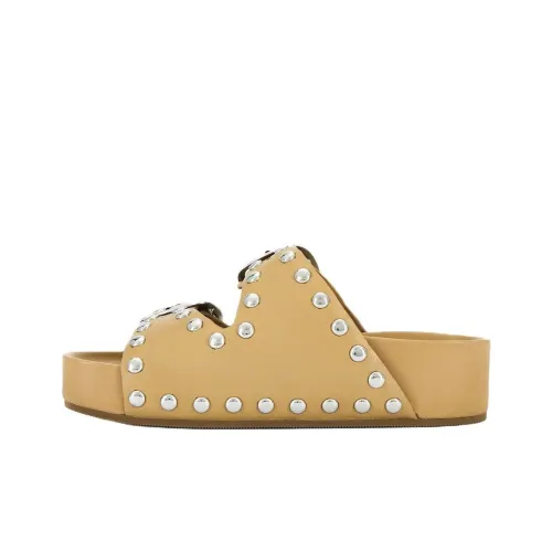 Loeffler Randall Rubber Slide Тапочки 4,5 см Женские Хаки