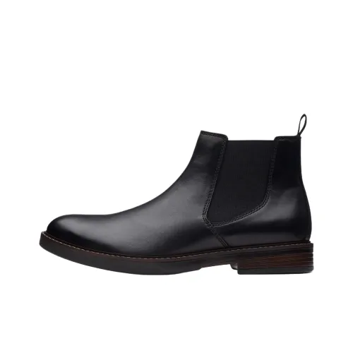 Clarks Paulson Up Short Chelsea Men's Black