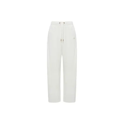 LI NING 1990 Повседневные брюки Женские Айвори