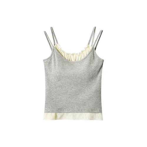 METE WHALE MT Серые Женские Майки