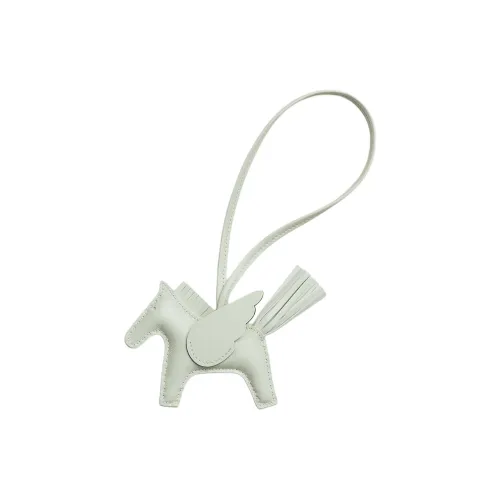 HERMES Rodeo Pegase Milo (фиолетовый) Lambskin с Swift Calfskin Bag Charm Сумка Merch Маленький Women's Bubble Green