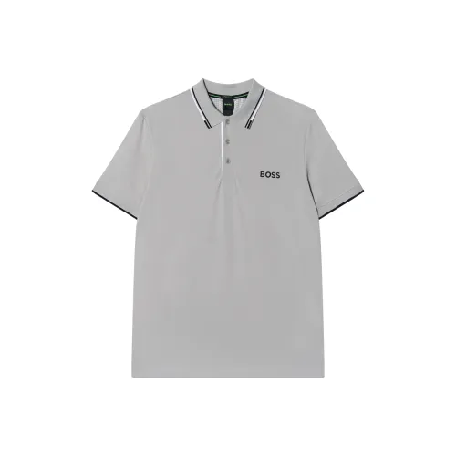 Hugo Boss Поло Мужское Серое