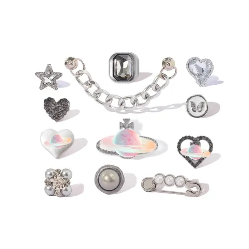 YOUWEI Металл Сердце Мода Versatile Creative DIY Аксессуары для обуви Аксессуары Унисекс