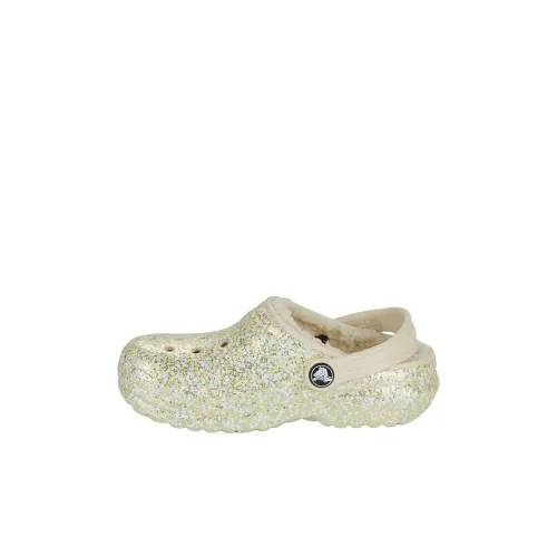 Crocs Classic Lined Детские сандалии Низкий Топ Золотой Kids