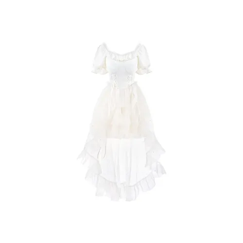 SKYA Короткий рукав Платье Женское