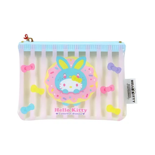 Sanrio PVC Поливинилхлорид Клатч Сумка для хранения Мини Женская Светло-розовая и Многоцветная