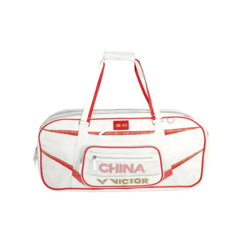 VICTOR ПУ (полиуретан) Синтетическая кожа Спортивный зал Сумка Стандартная Унисекс Белый