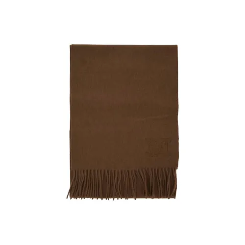 MaxMara Кашемир Вязаные Шарфы Женские Умбра