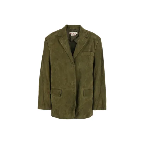 MARNI Куртки и Пальто Женские Зеленые