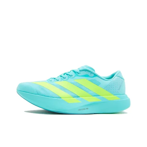 Adidas Adizero Evo SL Устойчивые к истиранию низкие беговые кроссовки для мужчин синие