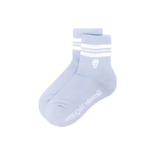 Alexander McQueen 1 шт Синий Женские носки