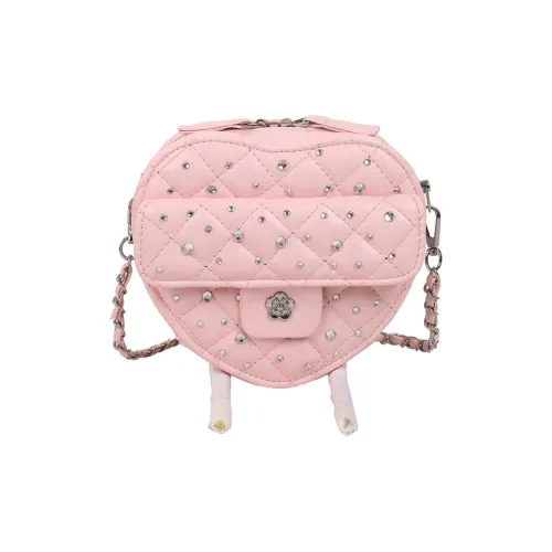 Meow In The Grass ПУ (полиуретан) Сердце-образная Сумка Сумка на плечо Женская Многоцветная