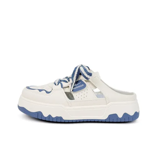 Warrior Домашние тапочки Бежевый/синий Женские