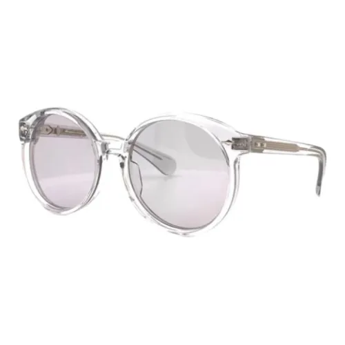 JACQUES MARIE MAGE Ацетилцеллюлоза Металл Круглые Солнцезащитные очки Унисекс Белый