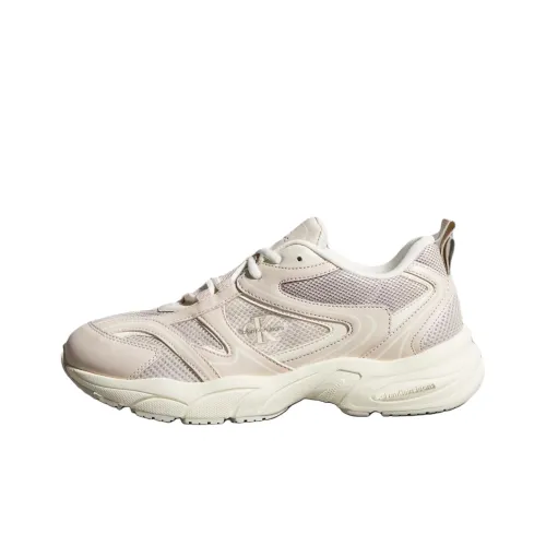 CKJ CALVIN KLEIN JEANS Низкий топ Повседневная обувь Женская Бежевый