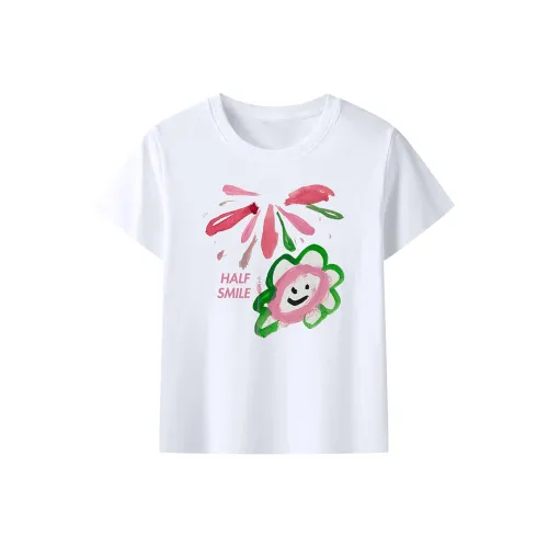 BANGEWEIXIAO Белая унисекс футболка