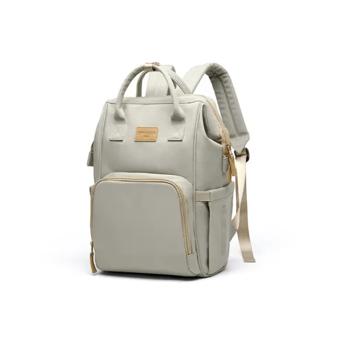 MOYYI Oxford Рюкзак Женские Светло-Серый Зеленый