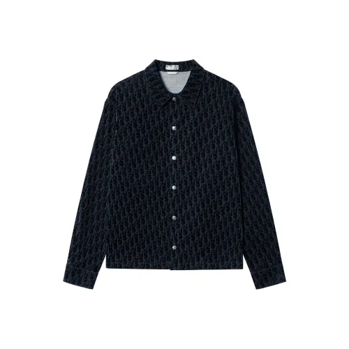 DIOR Мужские Синие Рубашки
