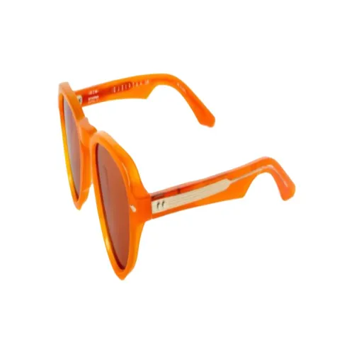 JACQUES MARIE MAGE Пластик Нерегулярная форма Солнцезащитные очки Женские Оранжевый