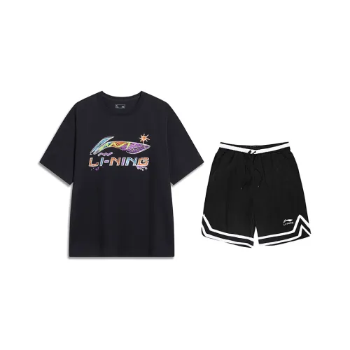 LINING Повседневная спортивная одежда Унисекс Черный