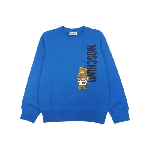 MOSCHINO Свитшот Синий для детей 3-7 лет