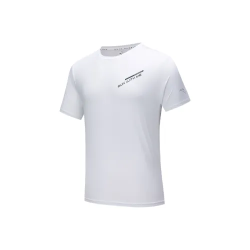 ANTA RUNNING Collection Т-рубашка Мужская Чисто Белая