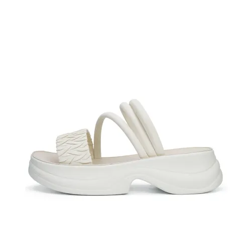 Warrior One Ремешок Сандалии 3 см Женские Бежевые