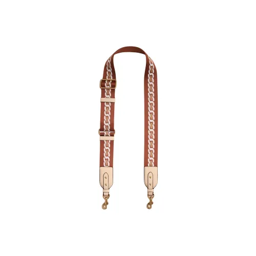 COACH Кожа Сумка Ремень Женские Латунь с Слоновая кость