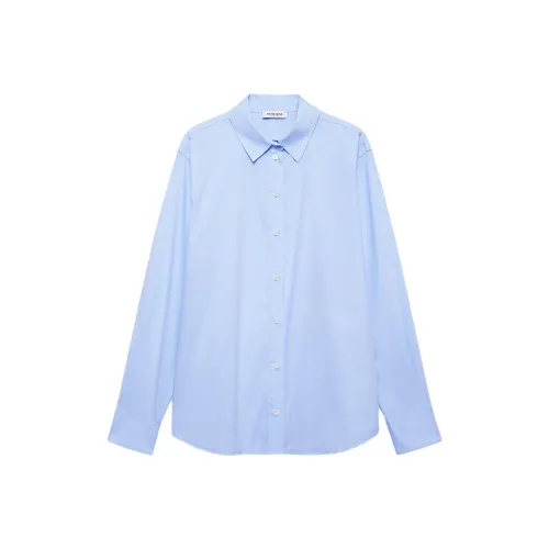 ANINE BING Синие Женские Рубашки