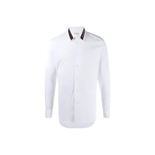 Alexander McQueen Белые Мужские Рубашки