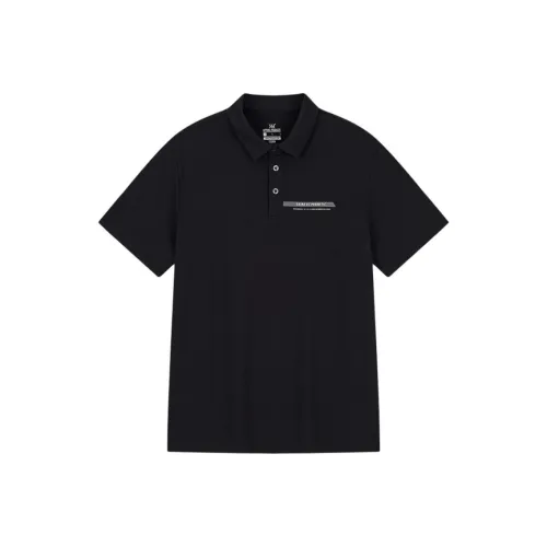 361° Sports Life Collection Поло Мужское Супер-Черное