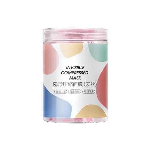 LEOUEANR Тенсель Консервы Стиль Компрессированная Маска для лица Дружелюбная к коже 1 Консервы 2 Кана