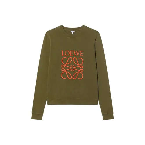 LOEWE Совместное издание FW24 Свитшот Мужской Зеленый