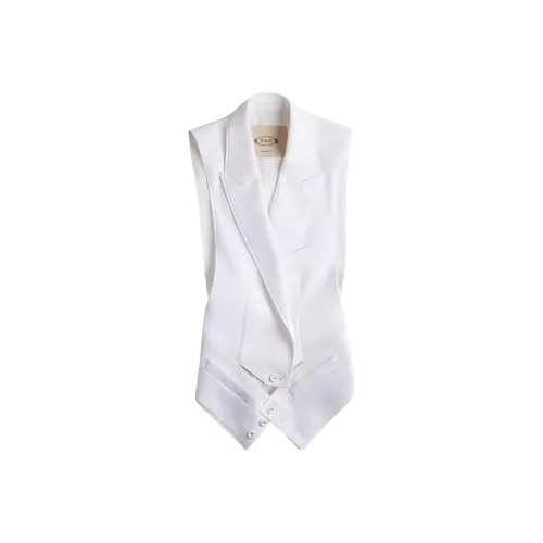 TOD'S Белые Женские Жилеты
