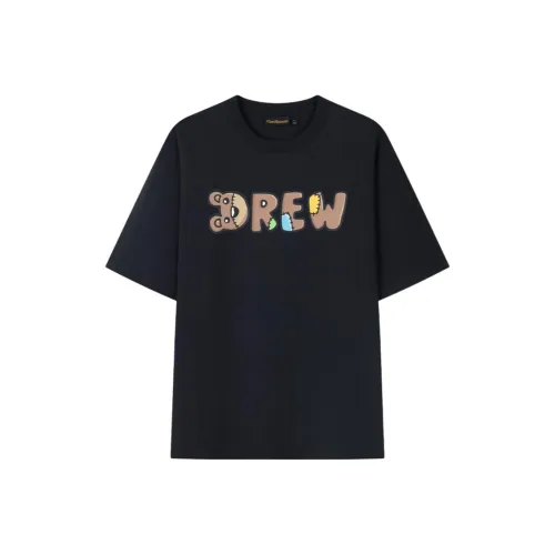 Drew House Черная унисекс футболка