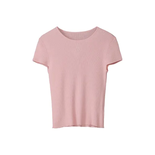 Fstudio Летний Корейский стиль Свежий Девчачий Комплект Универсальный Короткий рукав T-рубашка Женская