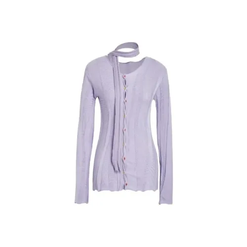 Aimilian Фиолетовый Женская Трикотажная Одежда