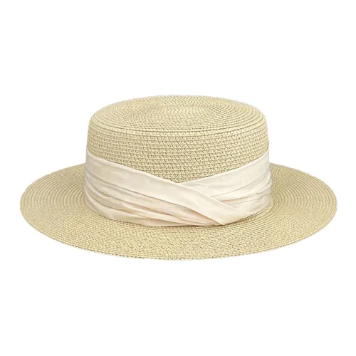 IOTS Соломенная плетеная шляпа с защитой от солнца женская