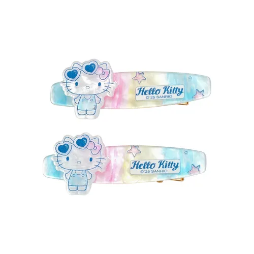 Санрио Hello Kitty Акриловые заколки для волос Женские
