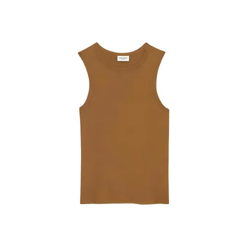 SAINT LAURENT Майка Женская Умбра