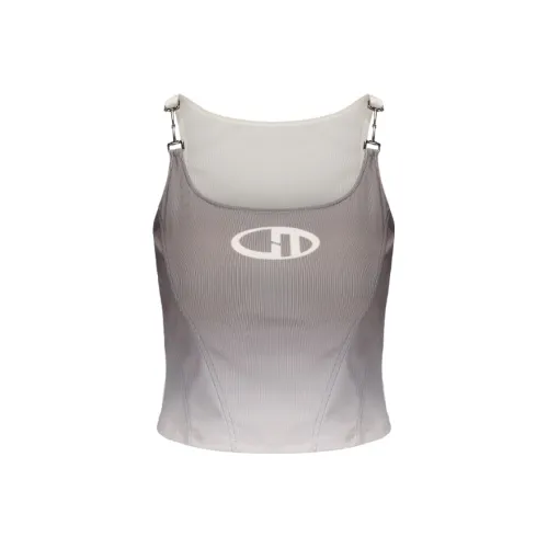 GIMING Серый белый Женские Камисоли