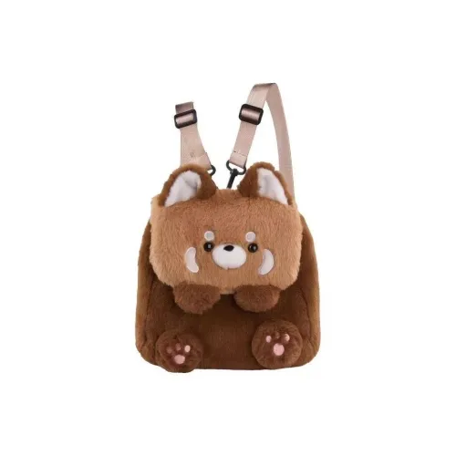 DCLOUD Плюшевый рюкзак женский многоцветный