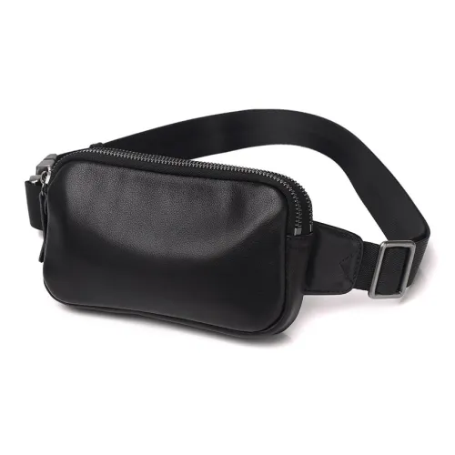 VANDEE Коровья кожа мужская черная кошелек