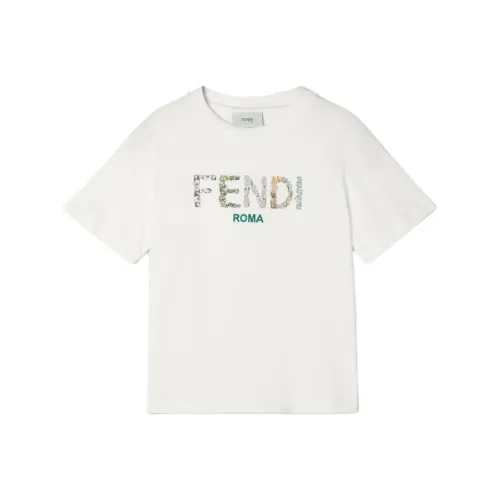 FENDI Белая Kids T-рубашка