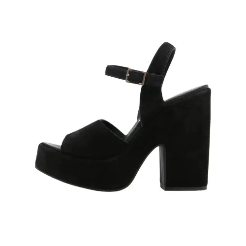 Pedro García Tihana One Ремень Сандалии 12 см Женские Черные