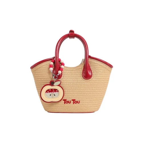 TOUTOU Синтетическая кожа Сумка Стандартная Женская Вишнево-красная