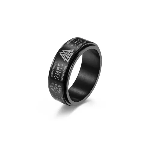 LIBALU Кольца из титанового стального сплава Унисекс