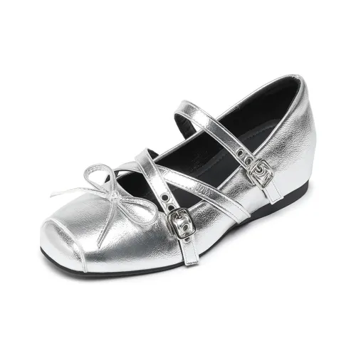 TATAYA Плоская подошва Туфли Мэри Джейн Женские