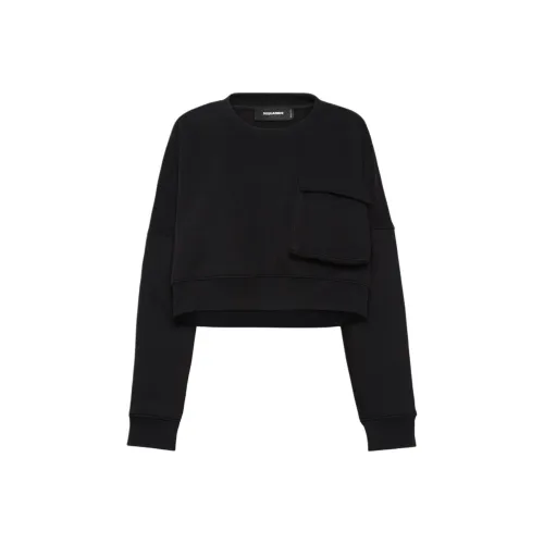 DSQUARED 2 Толстовка Женская Черная