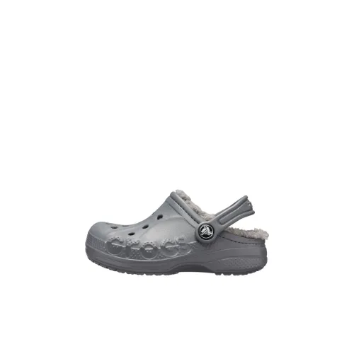 Crocs Baya Clog Slip-resistant Abrasion-resistant Низкий топ Обувь для малышей Gray Infant And Toddler